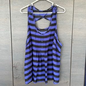 Torrid striped tank top
